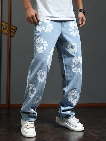 Pantalons en jean Denim Tears Bleu