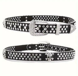 Ceinture y2k type diamants