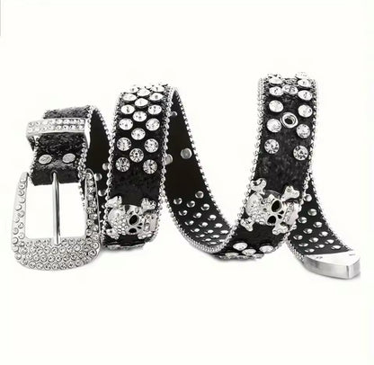 Ceinture y2k type diamants