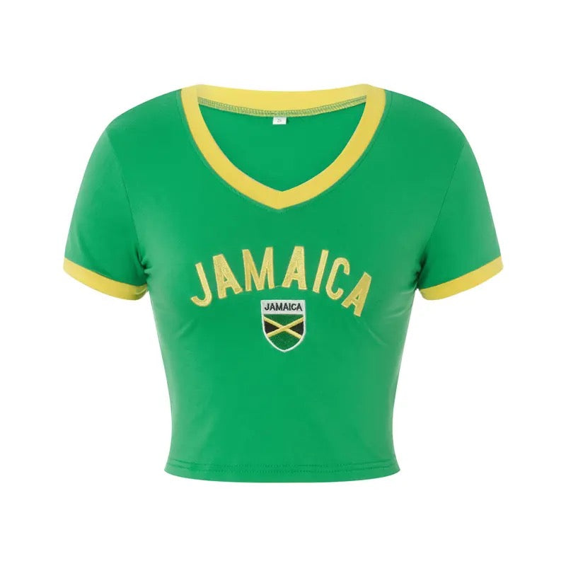 ¡Camisa de chica de Jamaica! 🇯🇲