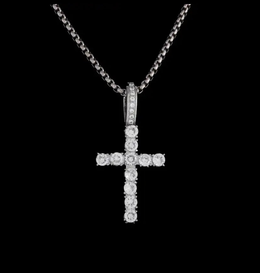 Collier Croix Ice ! 💎