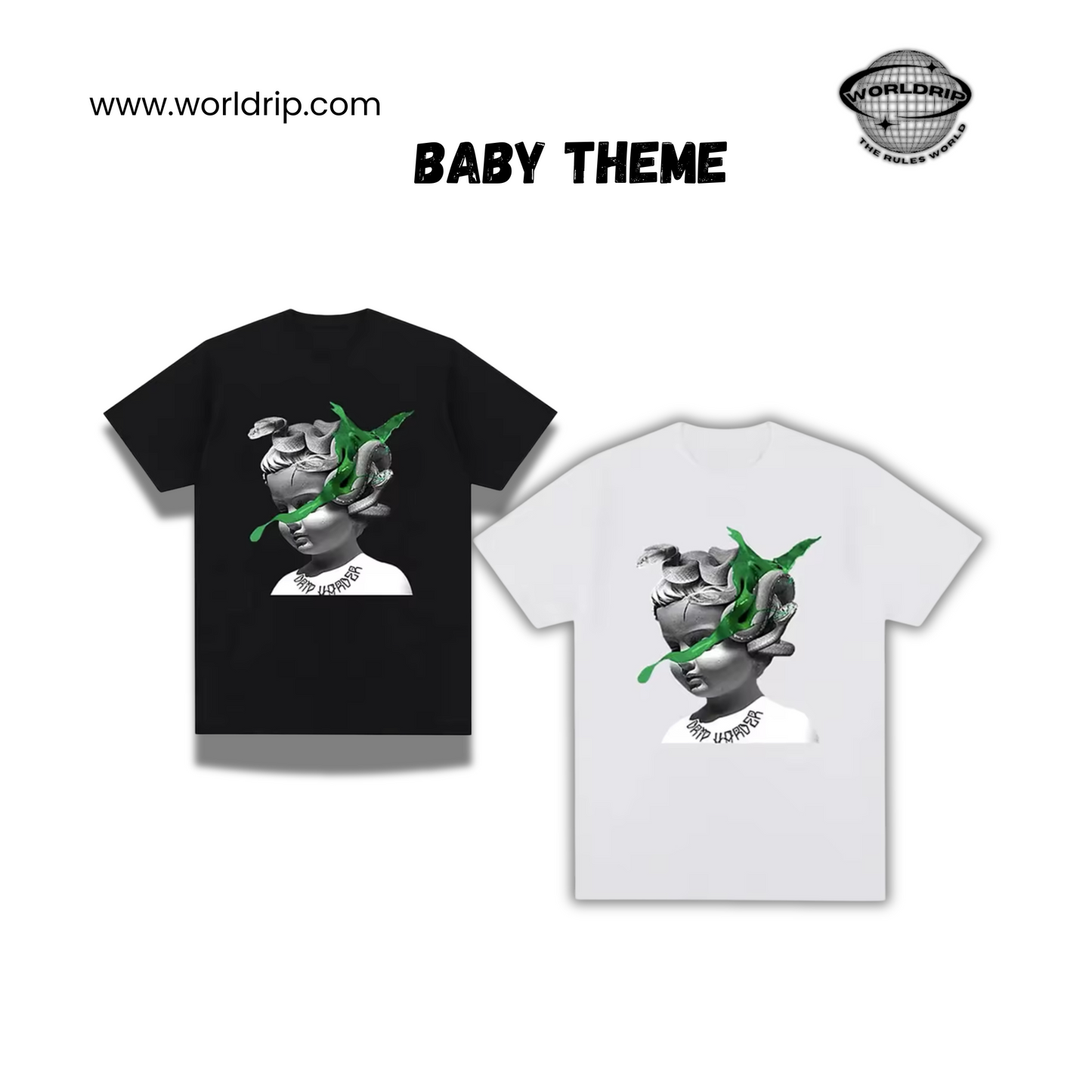 Baby theme shirt street wear ⚡️