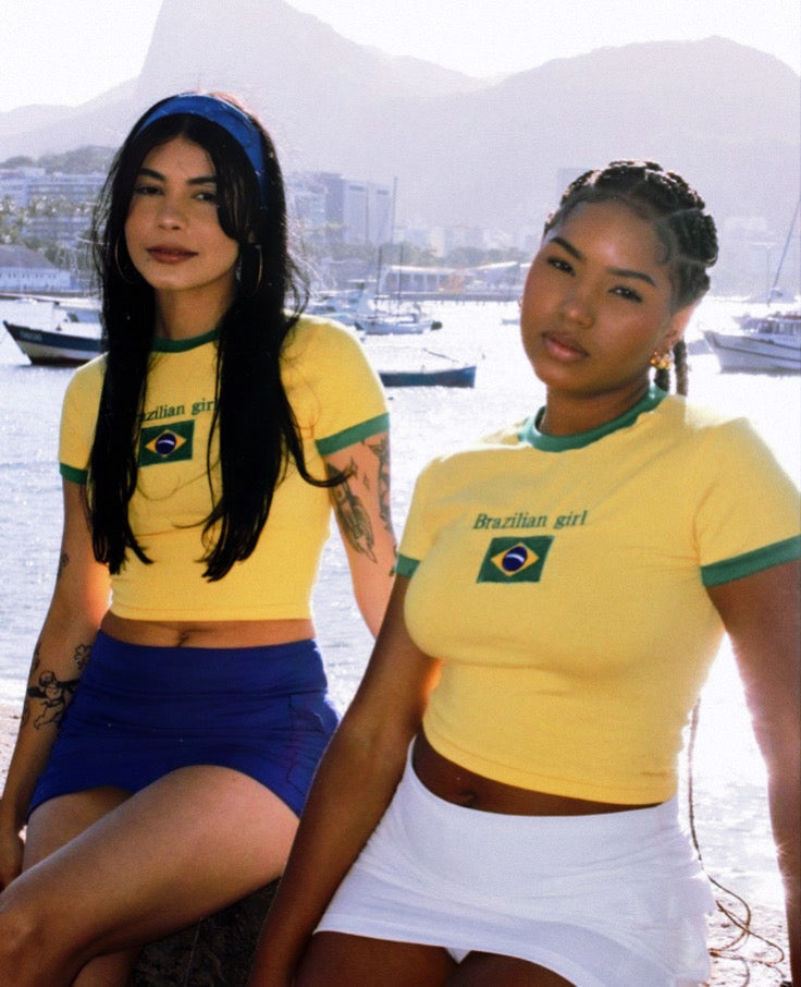 Camiseta Brasil 🇧🇷 Mujer