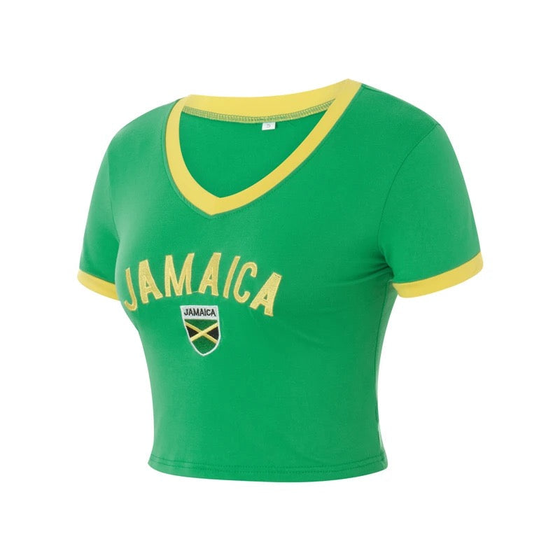 ¡Camisa de chica de Jamaica! 🇯🇲