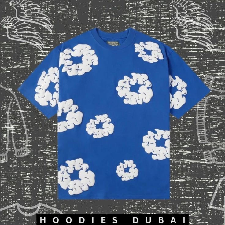 Tshirt DENIM Bleu