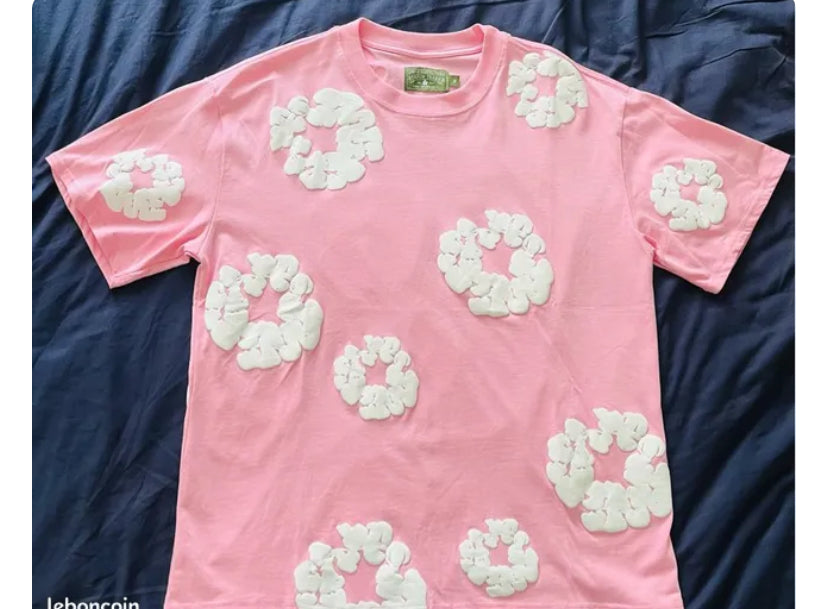 Tshirt DENIM Rose
