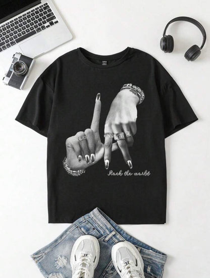 Street wear femme Black haut